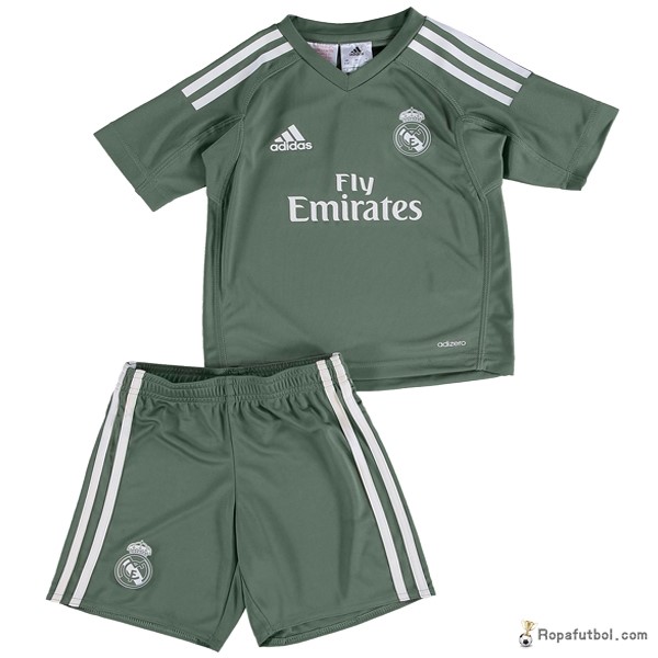 Camiseta Real Madrid Replica Primera Ropa Niños Portero 2017/18